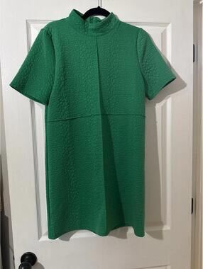 THML Green Mock Mock Neck Boutique Dress Small